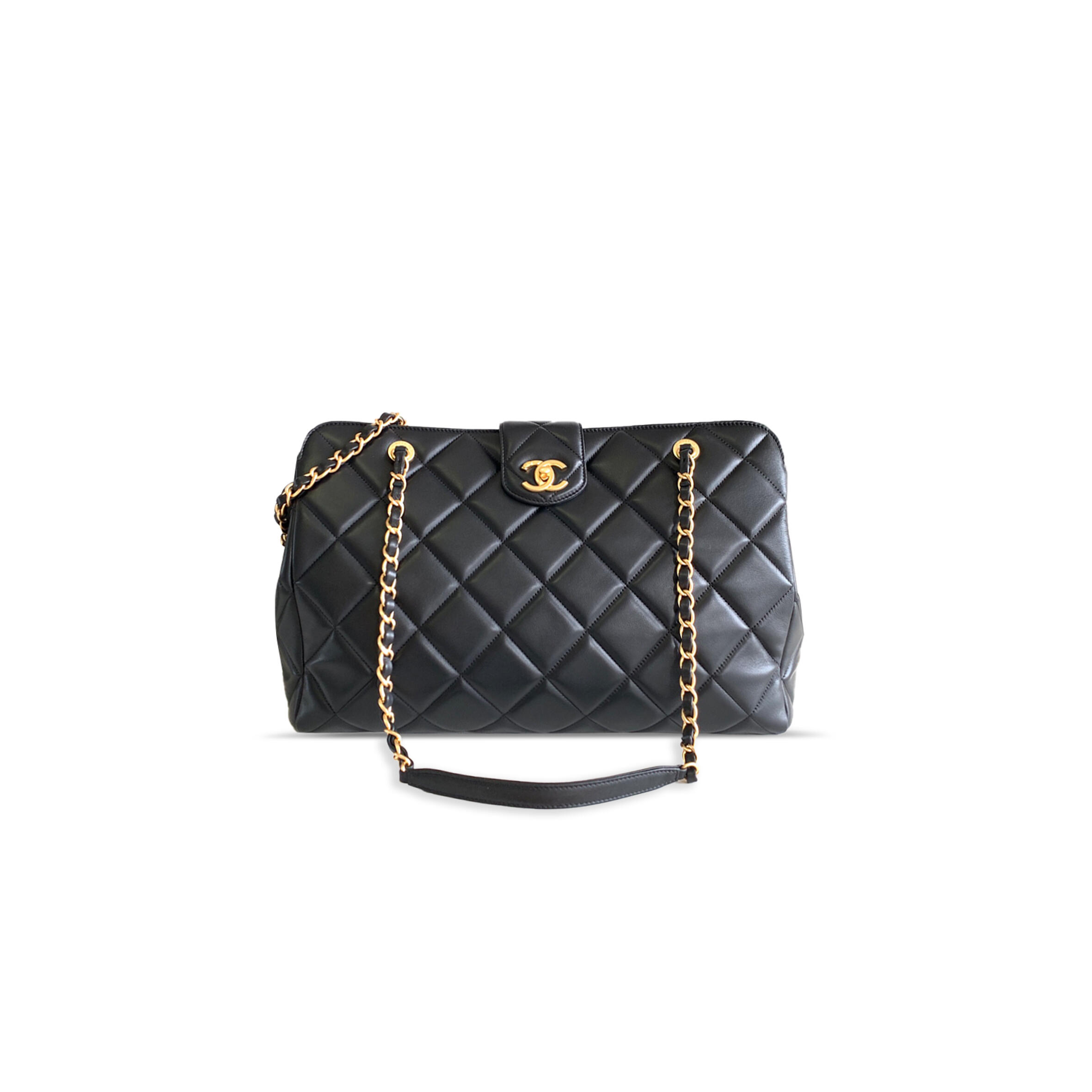 CHANEL MAXI LAMBSKIN SHOPPING BAG AS4983 (40*29*17cm)